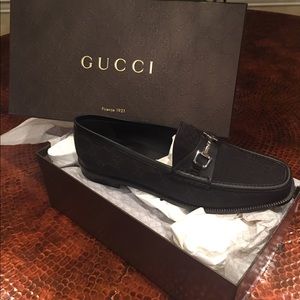 Women’s Black Gucci Loafer